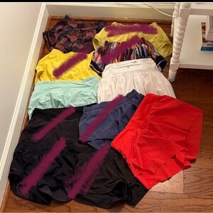 Colorful Athletic Shorts Collection